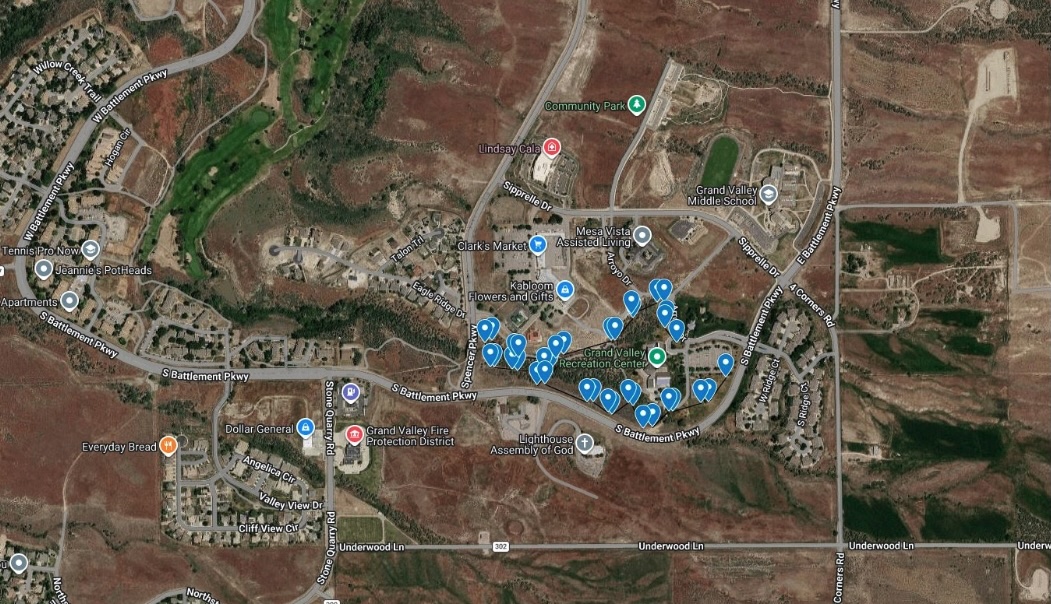 Disc Golf Map
